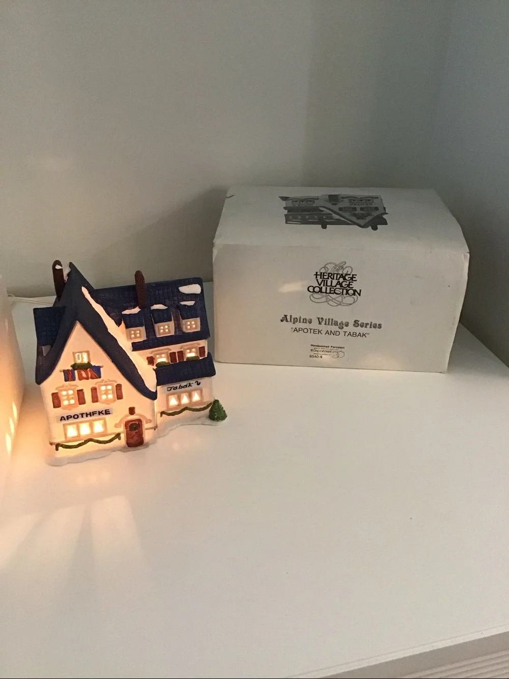 Vintage Department 56 Alpine Village 